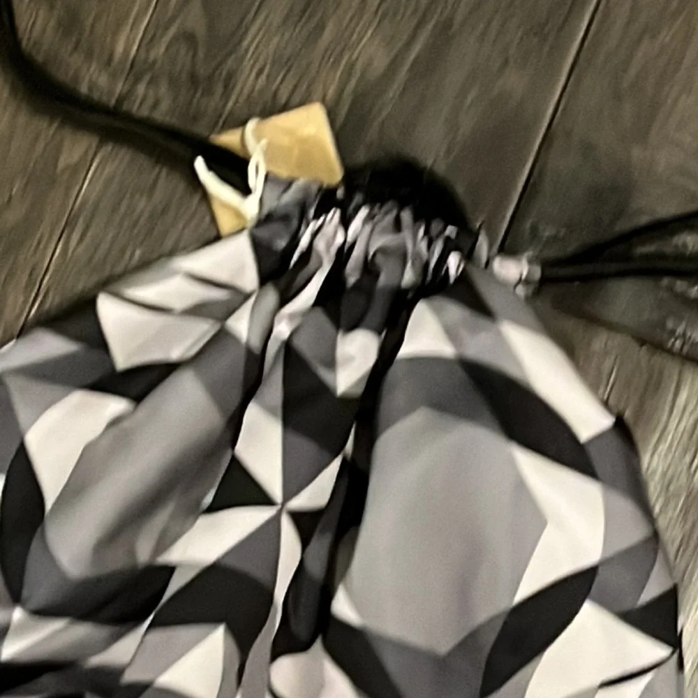 Adidas Wanderlust Festival Yoga Gym Sack Bag new black grey Women’s